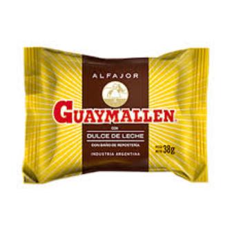 ALFAJOR GUAYMALLEN 38g NEGRO